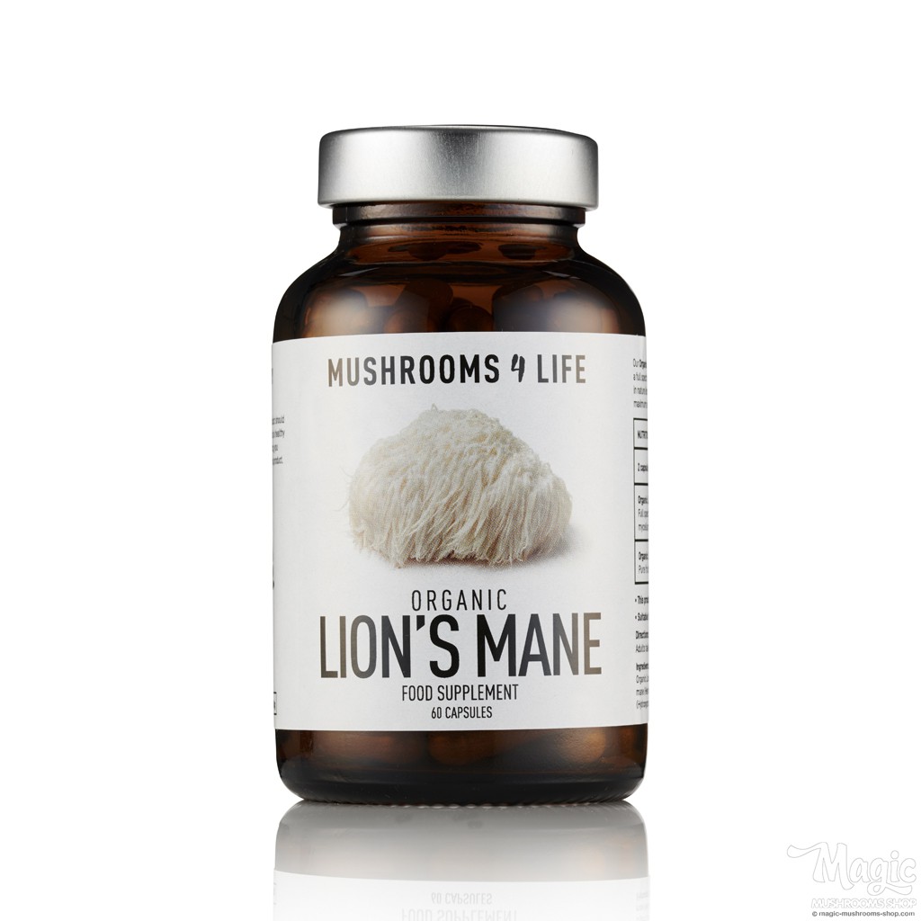  Lion’s Mane Hericium erinaceus Capsules 