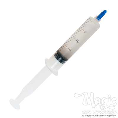 20cc Golden Teacher cubensis Spore Syringe with 500 g.p.p. ml