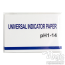 Folleto de tiras reactivas indicadoras de pH